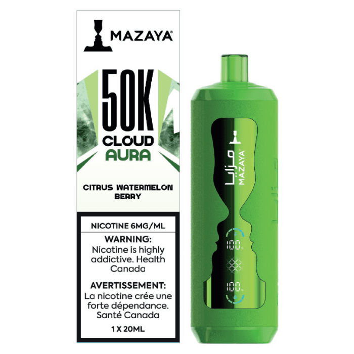 Mazaya Cloud Aura 50K Mazaya Cloud Aura 50K - Citrus Watermelon Berry