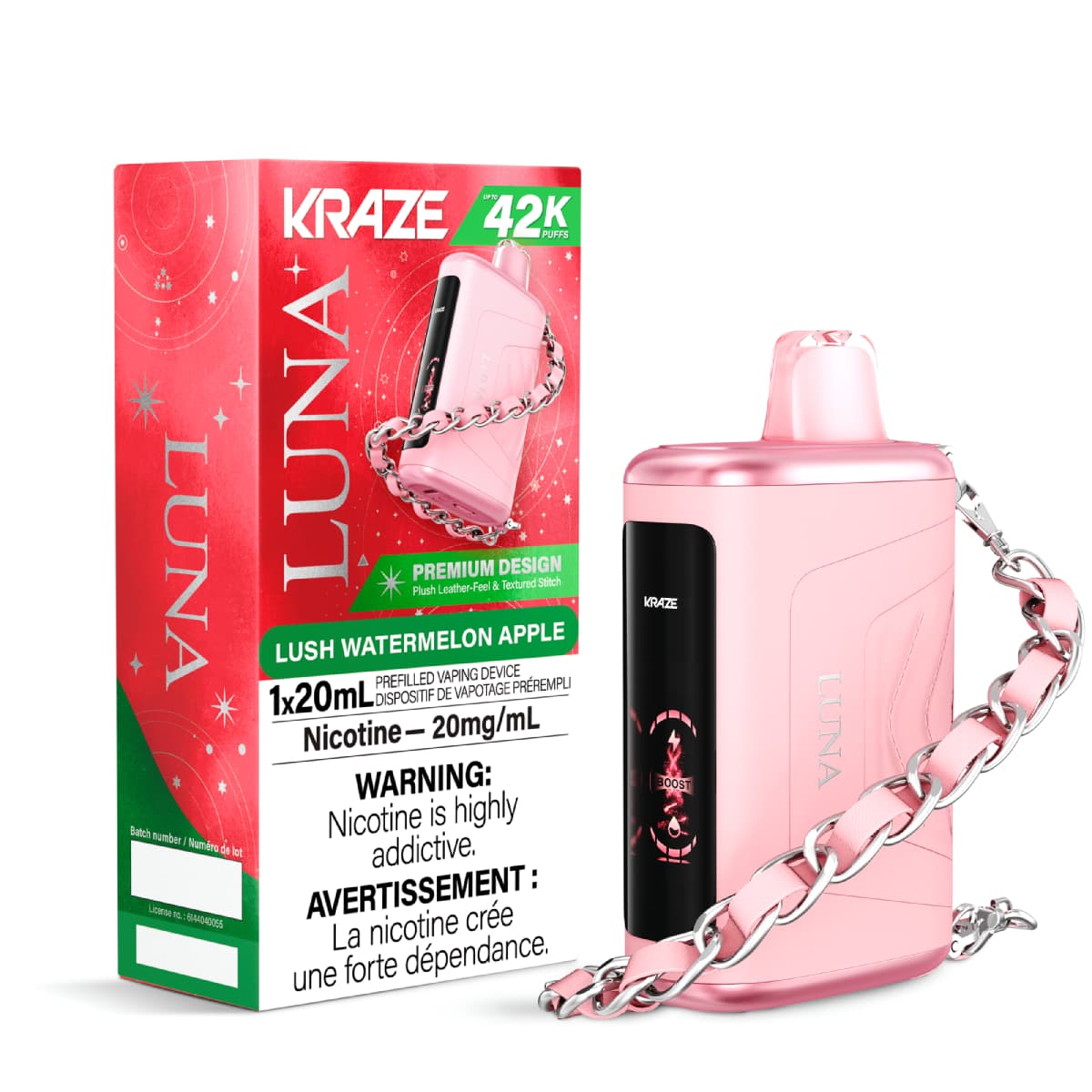 Kraze Luna 42K Kraze Luna 42K - Lush Watermelon Apple