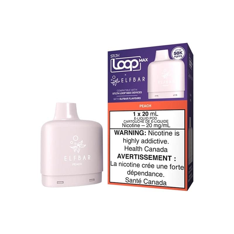 STLTH Loop Max X Elf Bar 50K Pod STLTH Loop Max X Elf Bar 50K Pod - Peach