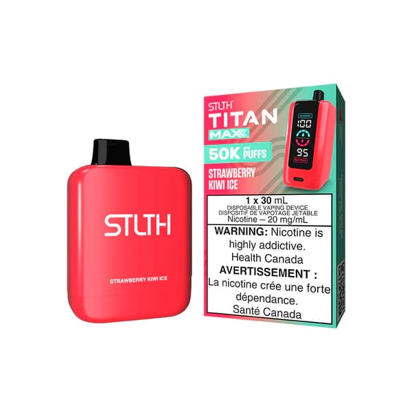STLTH Titan Max 50K STLTH TITAN MAX 50k - Strawberry Kiwi Ice