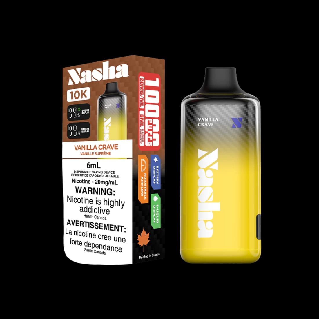 Nasha 10K Nasha 10K - Vanilla Crave