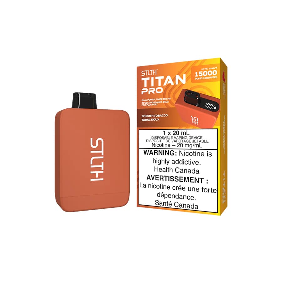 STLTH Titan Pro 15K STLTH TITAN PRO 15k - Smooth Tobacco