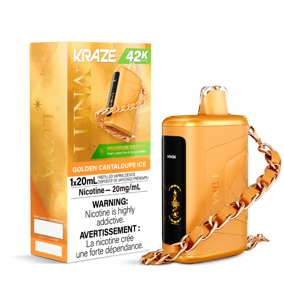 Kraze Luna 42K Kraze Luna 42K - Golden Cantaloupe Ice