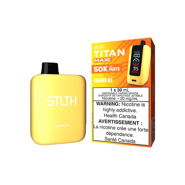 STLTH Titan Max 50K STLTH TITAN MAX 50k - Banana Ice