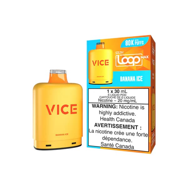 STLTH Loop Max x VICE 80K Pods STLTH LOOP MAX x VICE 80K - Banana Ice