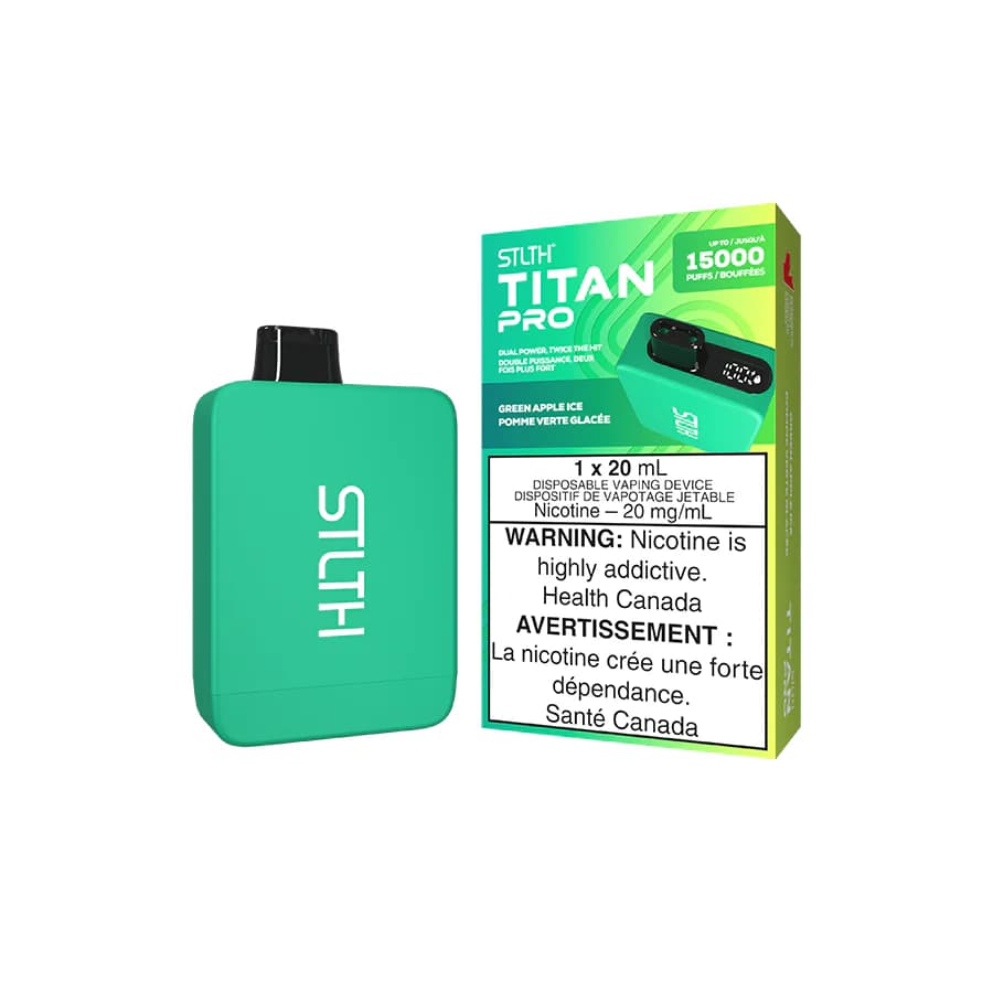 STLTH Titan Pro 15K STLTH TITAN PRO 15k - Green Apple Ice