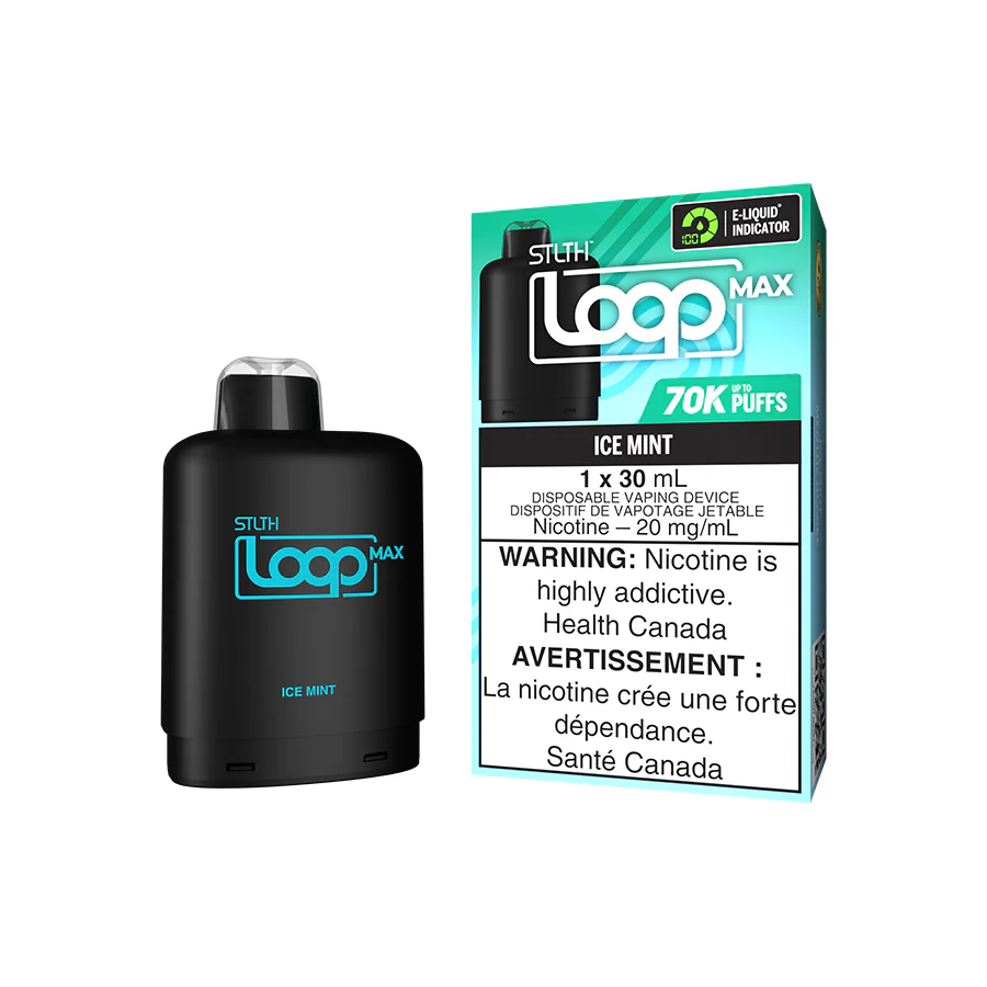 STLTH Loop Max 70K Pods STLTH Loop Max 70k Pod - Ice Mint