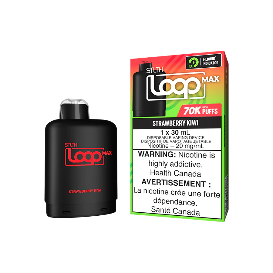 STLTH Loop Max 70K Pods STLTH Loop Max 70k Pod - Strawberry Kiwi