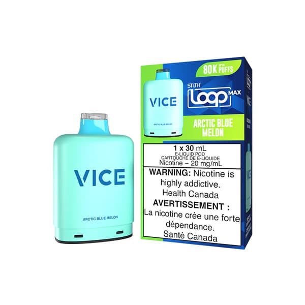 STLTH Loop Max x VICE 80K Pods STLTH LOOP MAX x VICE 80K - Arctic Blue Melon
