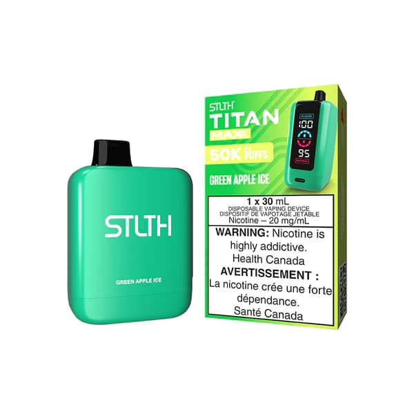STLTH Titan Max 50K STLTH TITAN MAX 50k - Green Apple ice