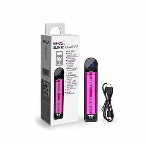 Chargers Efest Slim K1 Single Charger
