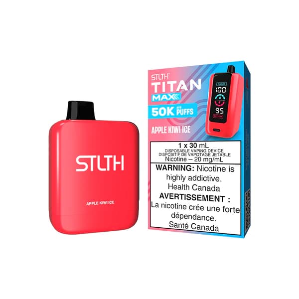 STLTH Titan Max 50K STLTH TITAN MAX 50k - Apple Kiwi Ice