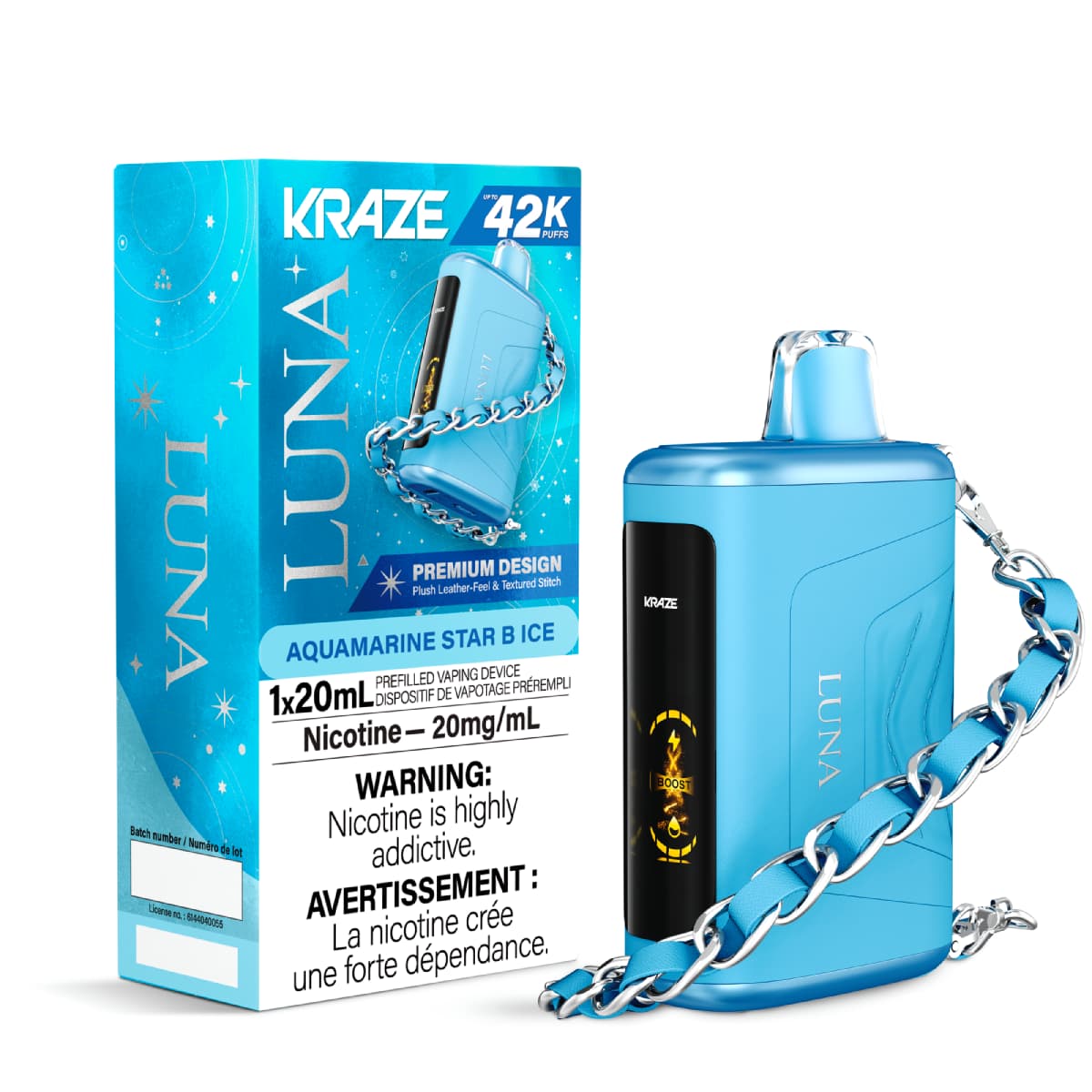 Kraze Luna 42K Kraze Luna 42K - Aquamarine Star B Ice