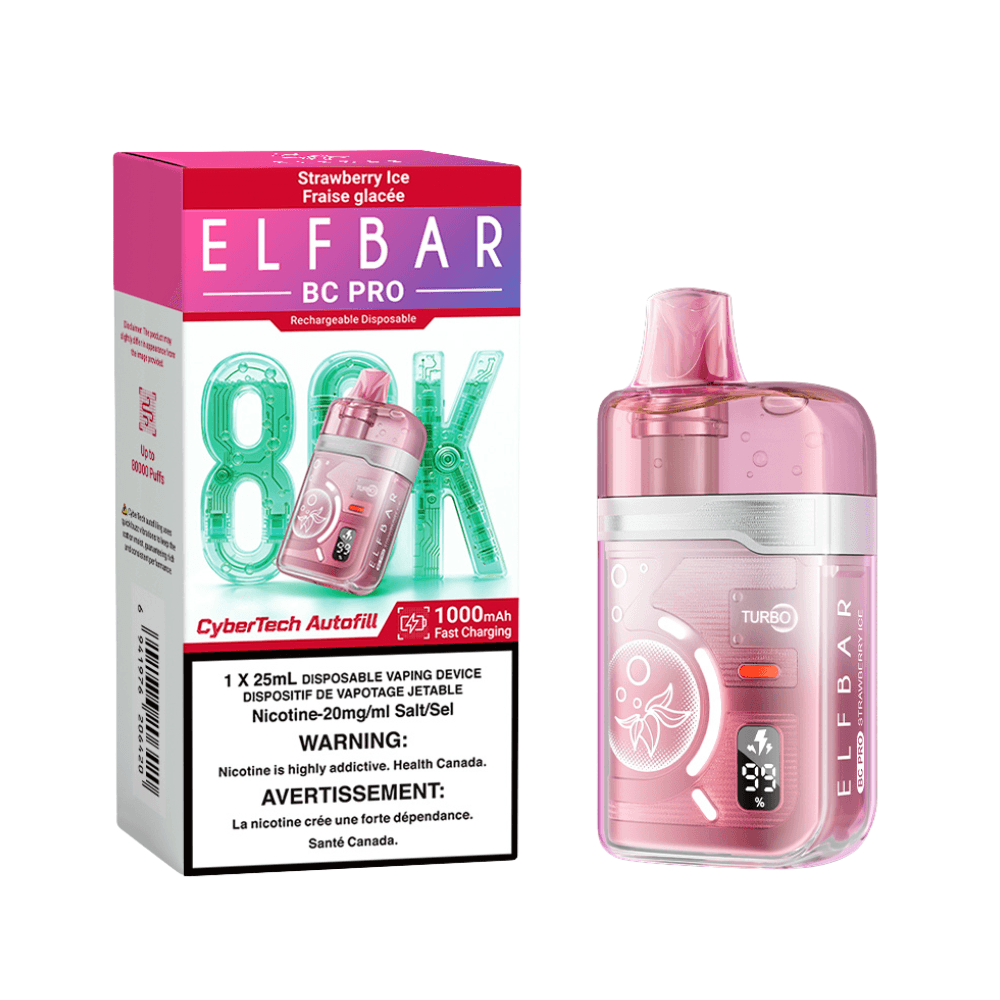 Elf Bar BC Pro 80K Elf Bar BC Pro 80K - Strawberry Ice