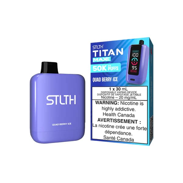 STLTH Titan Max 50K STLTH TITAN MAX 50k - Quad Berry Ice