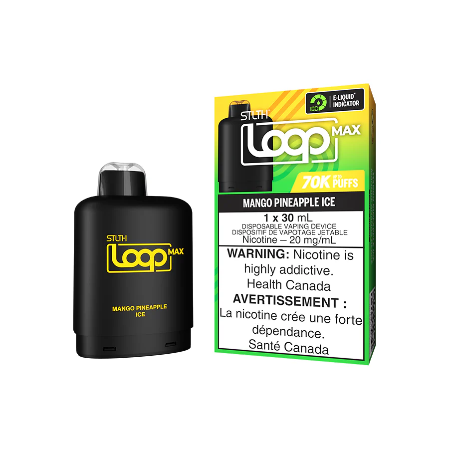 STLTH Loop Max 70K Pods STLTH Loop Max 70k Pod - Mango Pineapple Ice