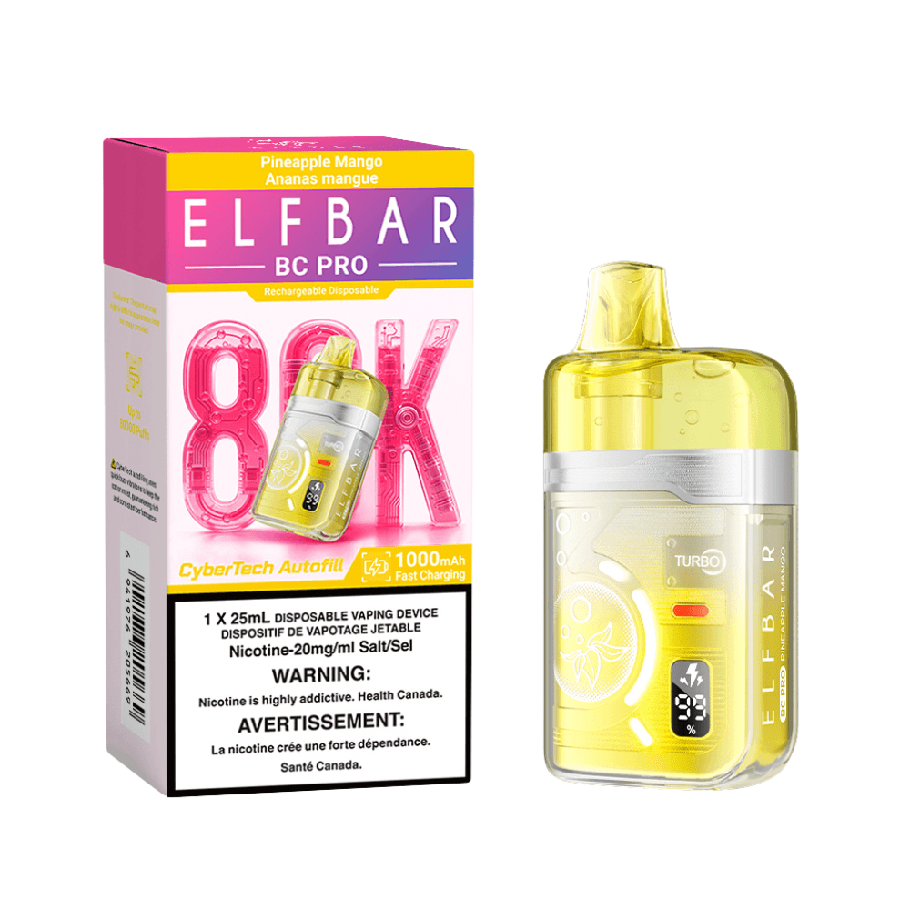 Elf Bar BC Pro 80K Elf Bar BC Pro 80K - Pineapple Mango